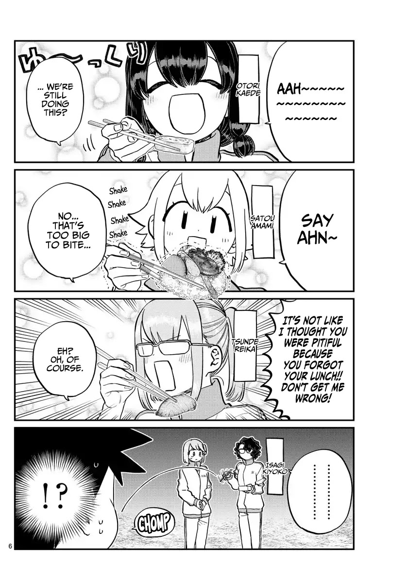 Komi-san wa Komyushou Desu Chapter 210 page 6 - Chapter 210: Say Ahn~