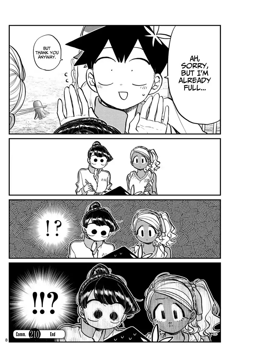 Komi-san wa Komyushou Desu Chapter 210 page 8 - Chapter 210: Say Ahn~