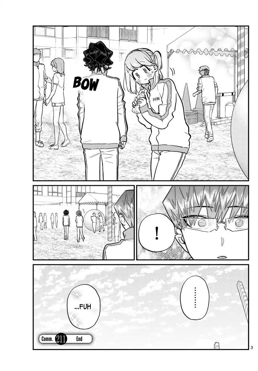 Komi-san wa Komyushou Desu Chapter 211 page 3 - Chapter 211: Water