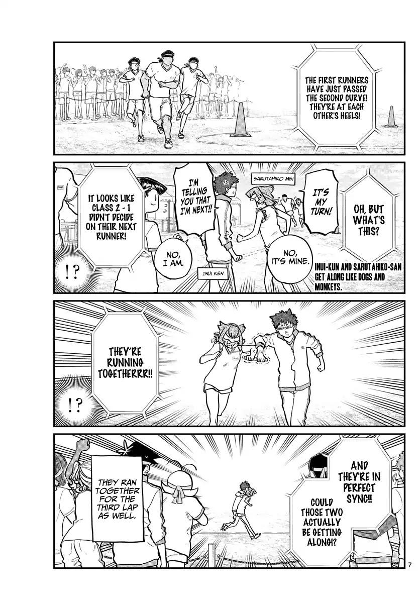 Komi-san wa Komyushou Desu Chapter 212 page 4 - Chapter 212: Second year sports festival 3