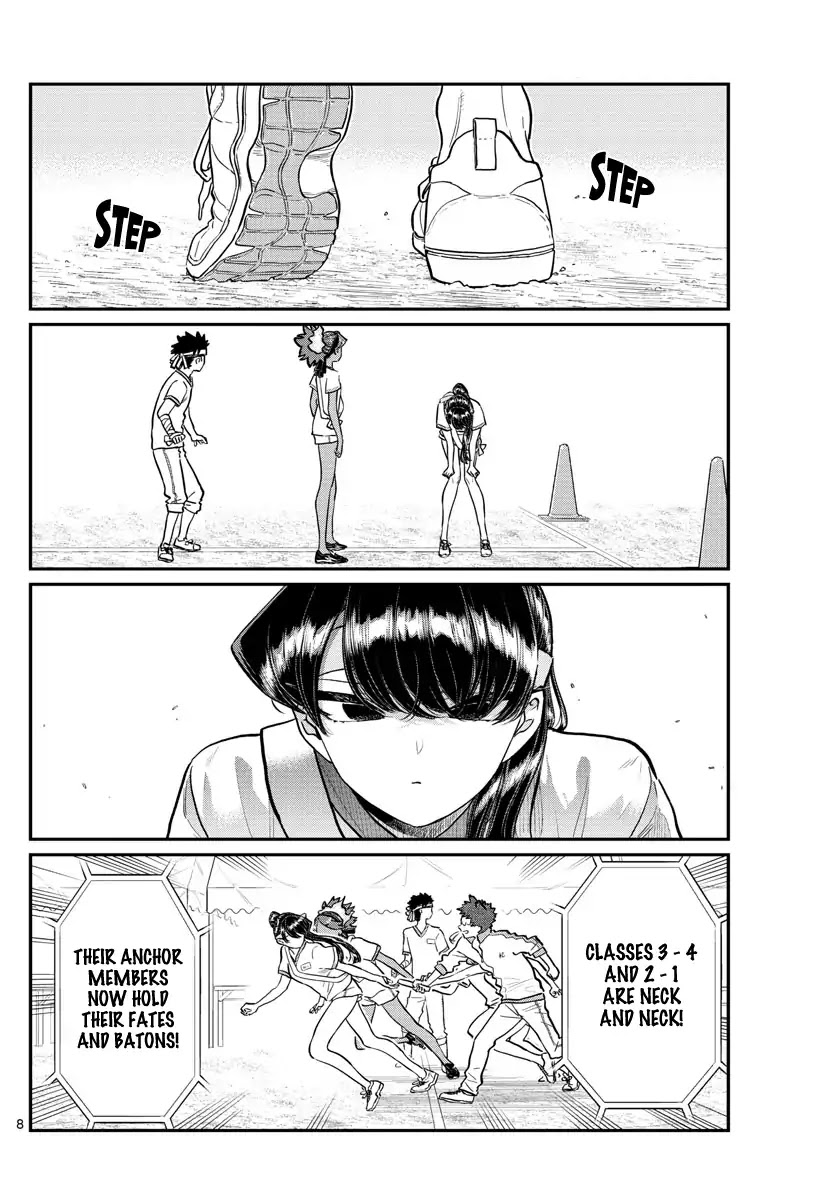 Komi-san wa Komyushou Desu Chapter 212 page 5 - Chapter 212: Second year sports festival 3