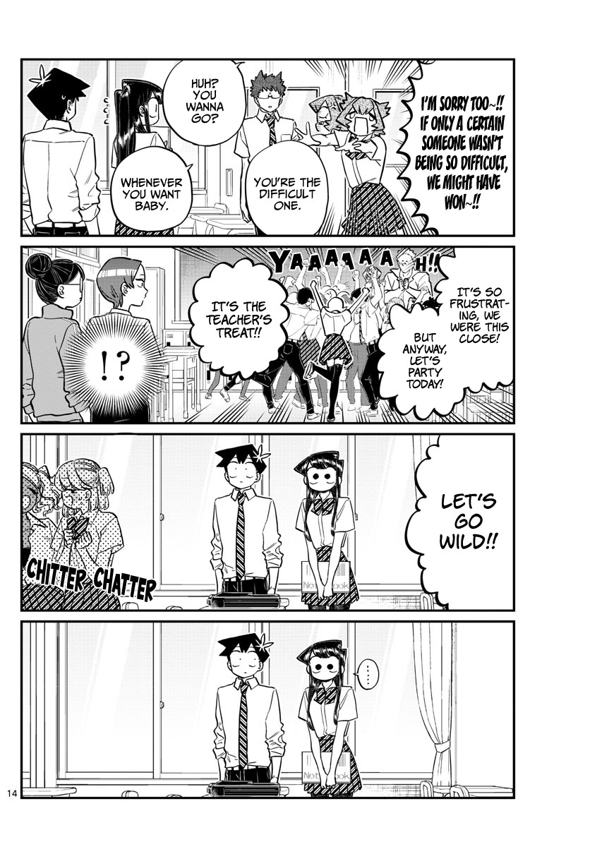 Komi-san wa Komyushou Desu Chapter 213 page 2 - Chapter 213: Pat pat