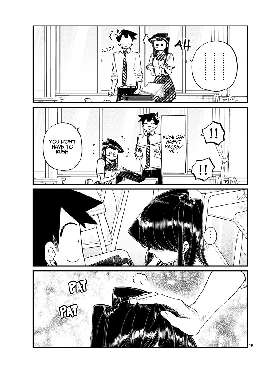 Komi-san wa Komyushou Desu Chapter 213 page 3 - Chapter 213: Pat pat