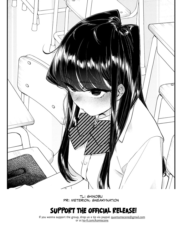 Komi-san wa Komyushou Desu Chapter 213 page 7 - Chapter 213: Pat pat