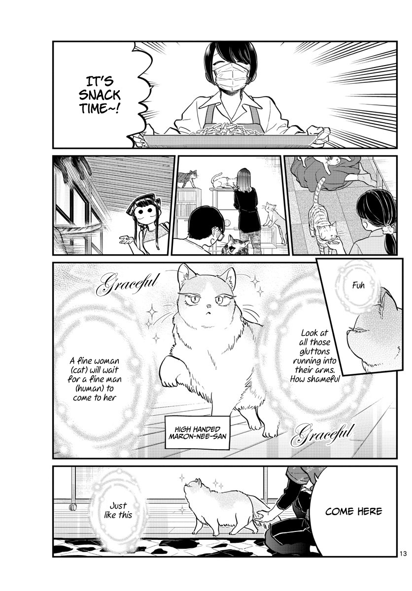 Komi-san wa Komyushou Desu Chapter 214 page 14 - Chapter 214: A Bike Outing
