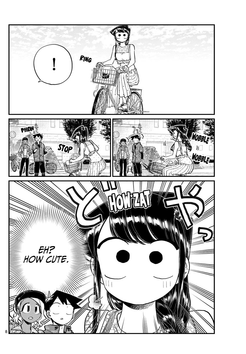 Komi-san wa Komyushou Desu Chapter 214 page 9 - Chapter 214: A Bike Outing