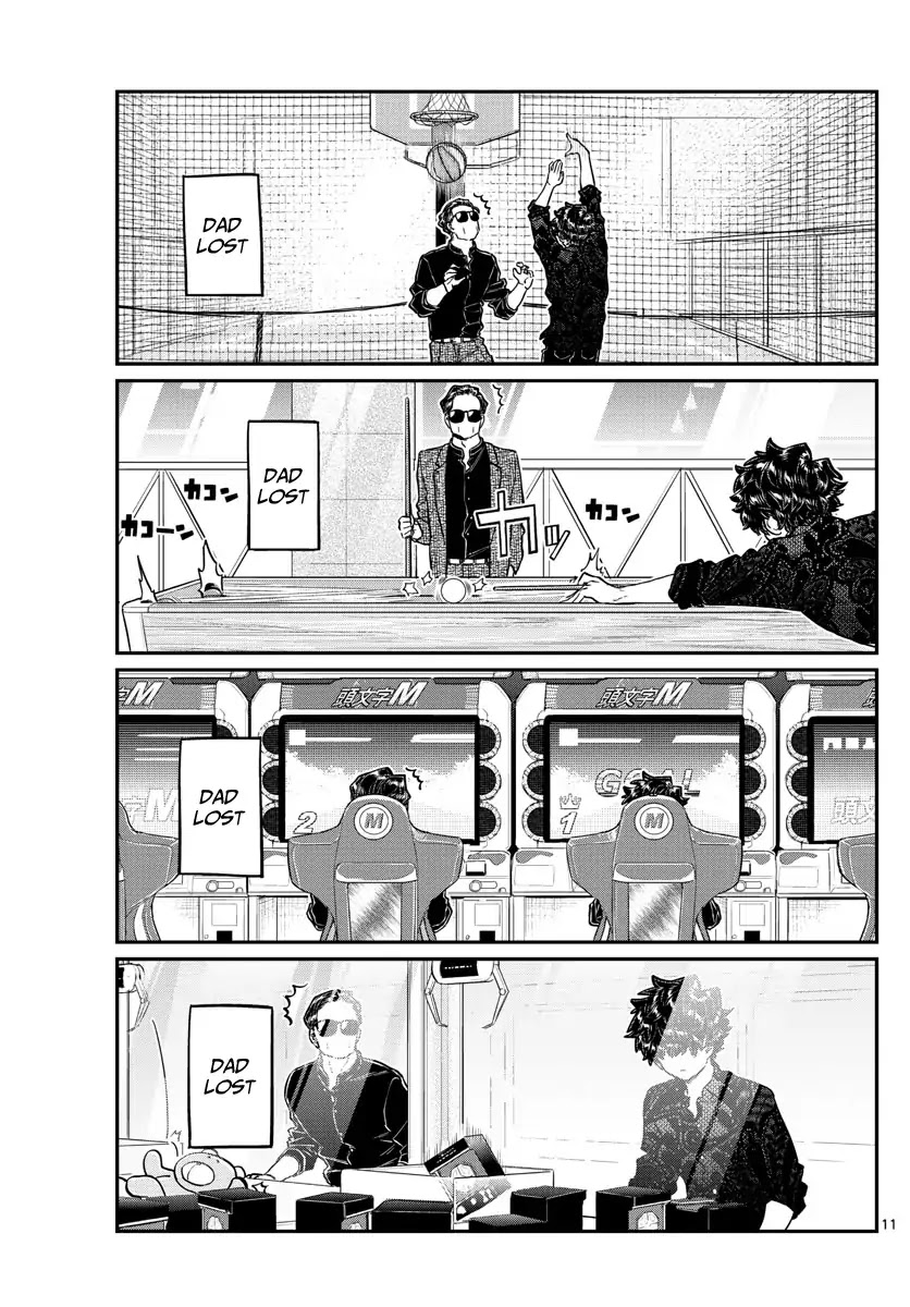 Komi-san wa Komyushou Desu Chapter 215 page 11 - Chapter 215: A day of a father and son