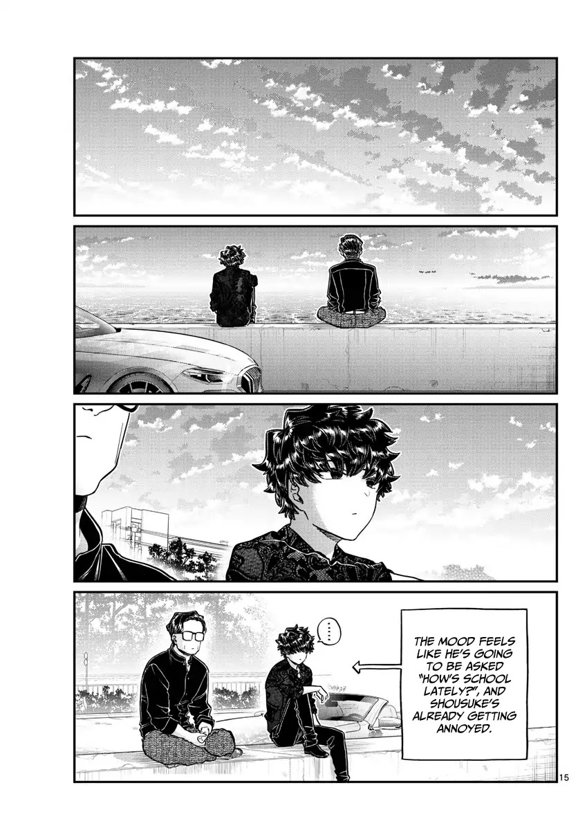 Komi-san wa Komyushou Desu Chapter 215 page 15 - Chapter 215: A day of a father and son
