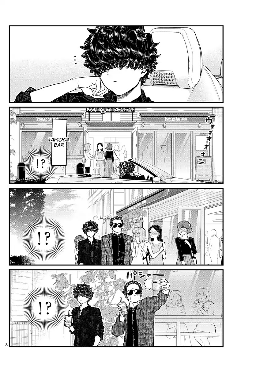 Komi-san wa Komyushou Desu Chapter 215 page 8 - Chapter 215: A day of a father and son