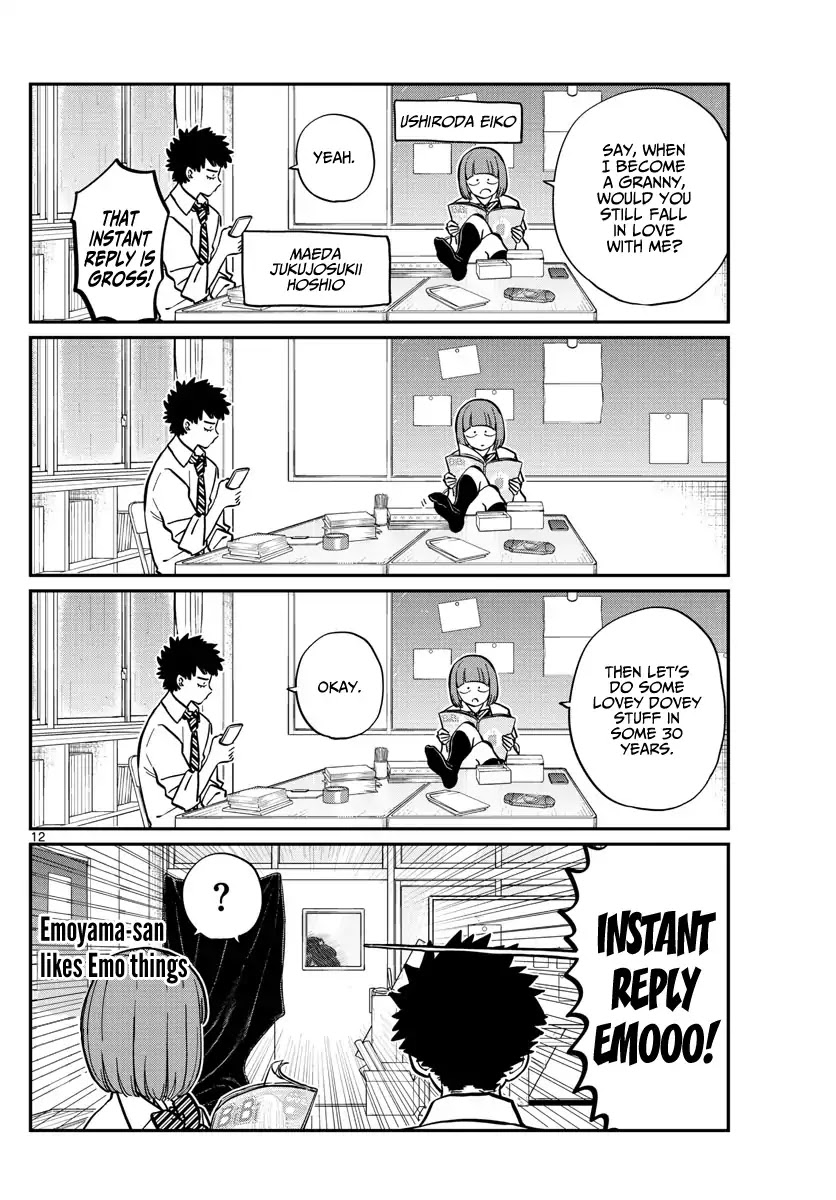 Komi-san wa Komyushou Desu Chapter 216 page 12 - Chapter 216: Emotional