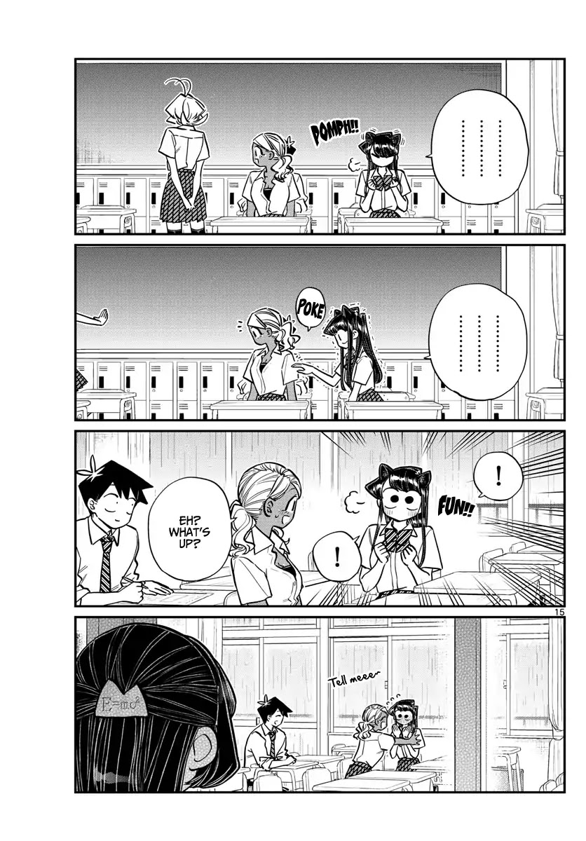 Komi-san wa Komyushou Desu Chapter 216 page 15 - Chapter 216: Emotional