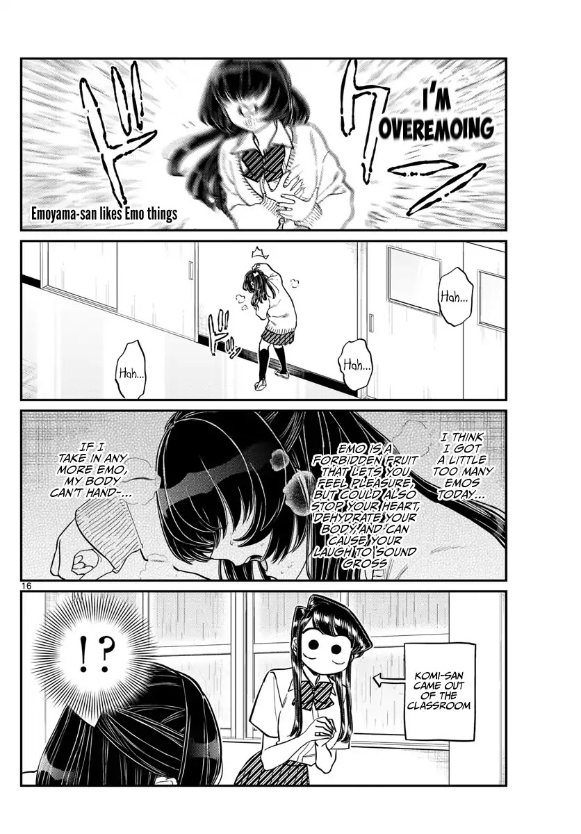 Komi-san wa Komyushou Desu Chapter 216 page 16 - Chapter 216: Emotional