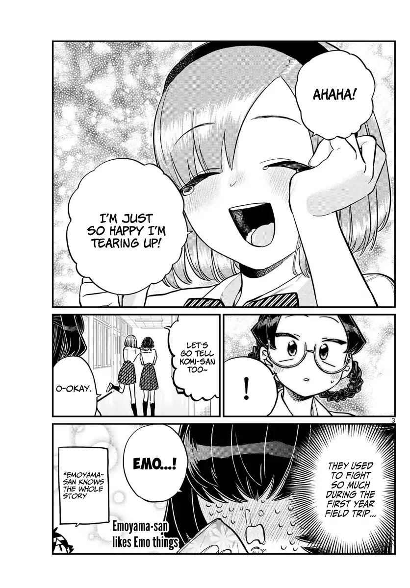 Komi-san wa Komyushou Desu Chapter 216 page 3 - Chapter 216: Emotional