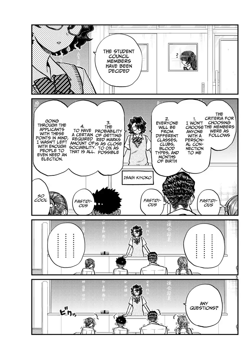 Komi-san wa Komyushou Desu Chapter 216 page 5 - Chapter 216: Emotional