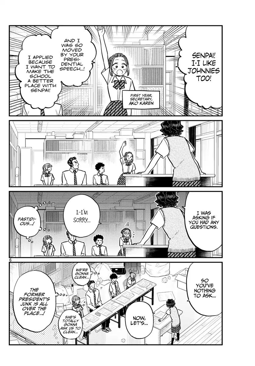 Komi-san wa Komyushou Desu Chapter 216 page 6 - Chapter 216: Emotional