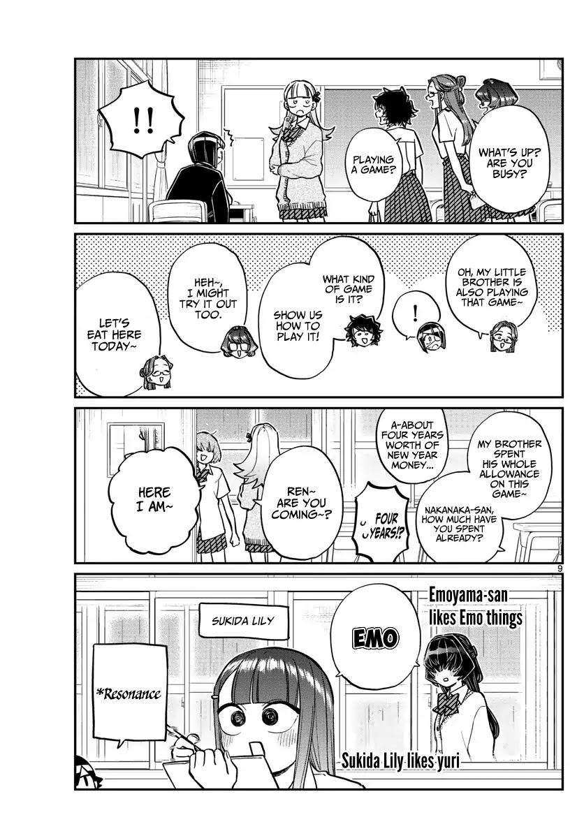 Komi-san wa Komyushou Desu Chapter 216 page 9 - Chapter 216: Emotional