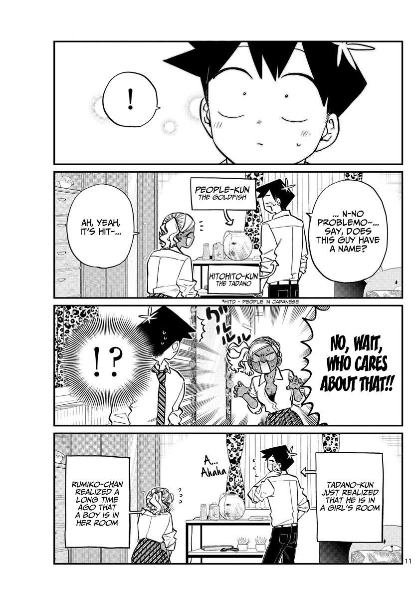 Komi-san wa Komyushou Desu Chapter 217 page 11 - Chapter 217: Goldfish