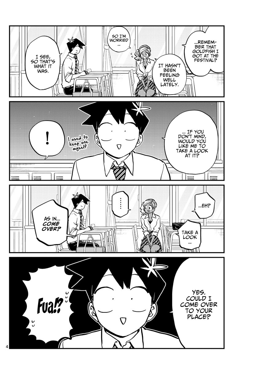 Komi-san wa Komyushou Desu Chapter 217 page 4 - Chapter 217: Goldfish