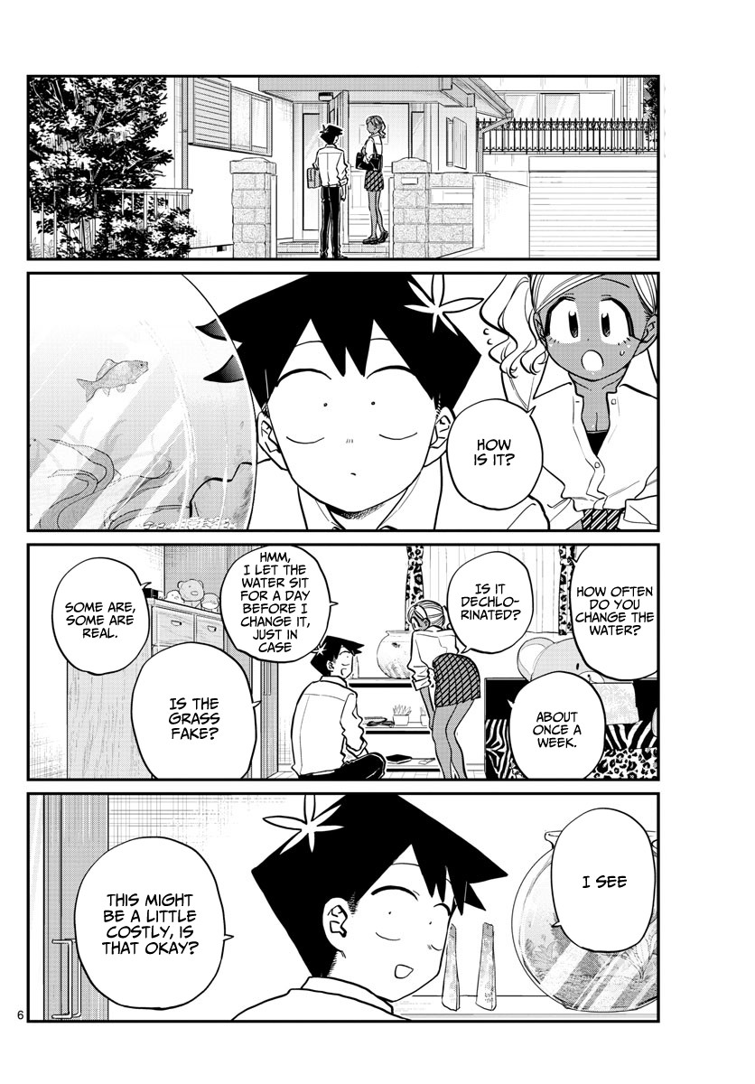 Komi-san wa Komyushou Desu Chapter 217 page 6 - Chapter 217: Goldfish