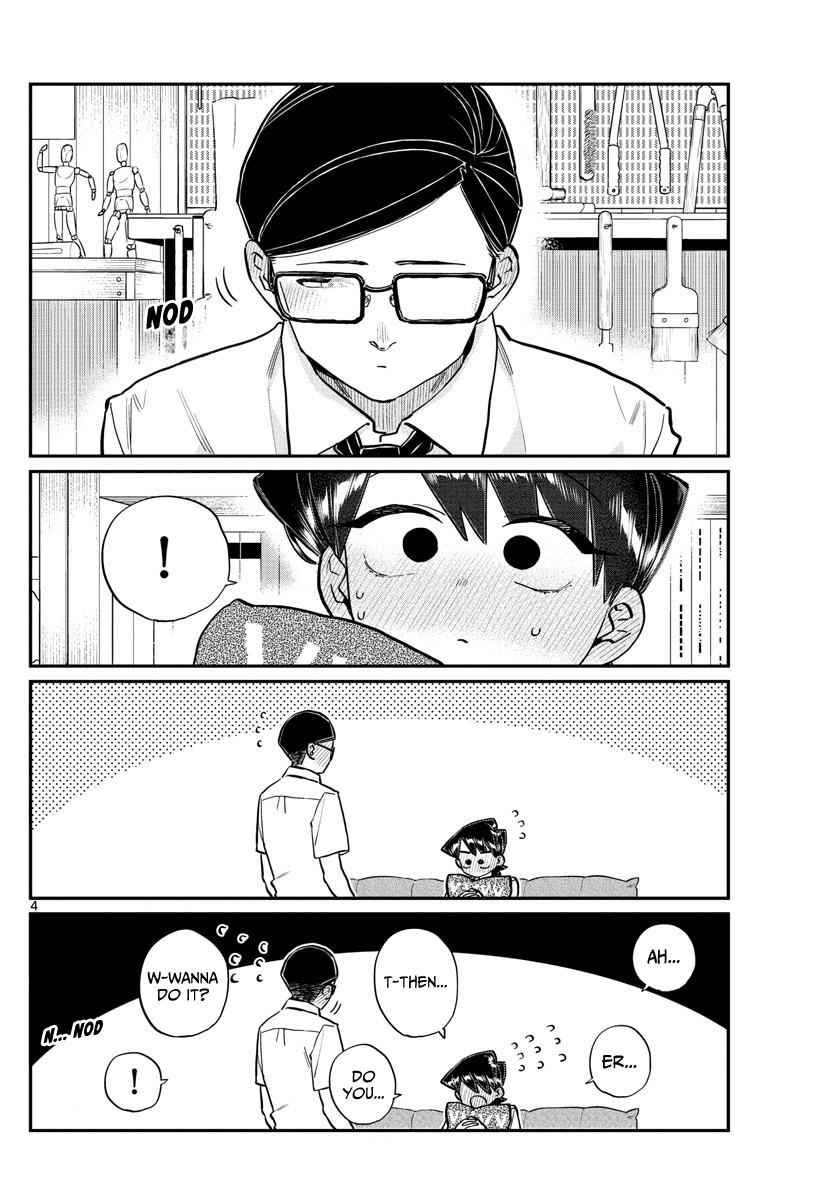Komi-san wa Komyushou Desu Chapter 218 page 4 - Chapter 218: Mom and Dad's kiss