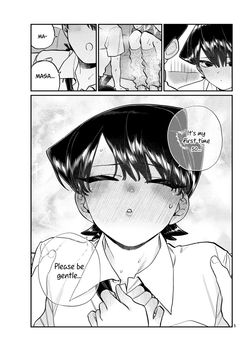 Komi-san wa Komyushou Desu Chapter 218 page 5 - Chapter 218: Mom and Dad's kiss