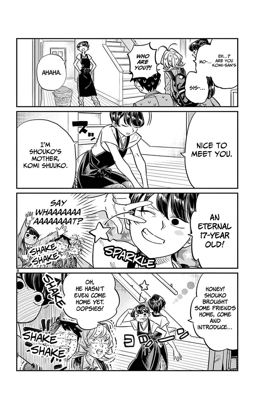 Komi-san wa Komyushou Desu Chapter 22 page 10 - Chapter 22 : Home Visit