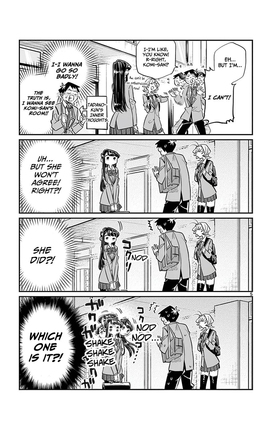 Komi-san wa Komyushou Desu Chapter 22 page 7 - Chapter 22 : Home Visit