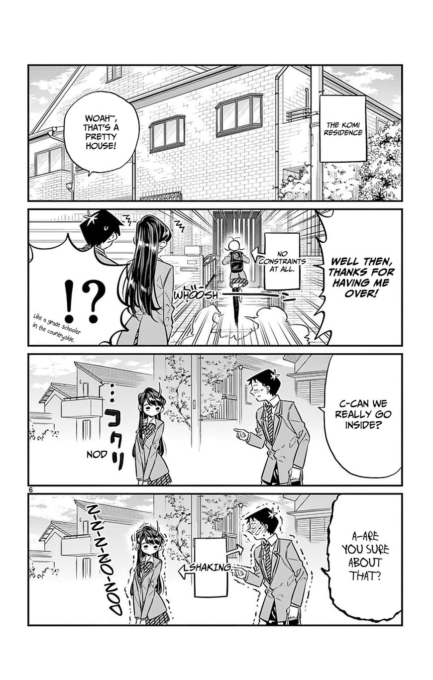Komi-san wa Komyushou Desu Chapter 22 page 8 - Chapter 22 : Home Visit