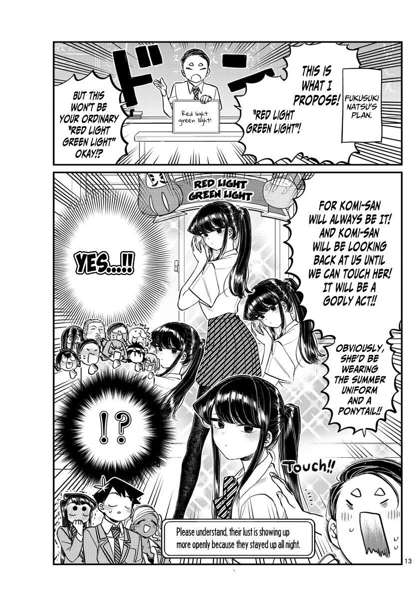 Komi-san wa Komyushou Desu Chapter 220 page 5 - Chapter 220: Winter clothes 2