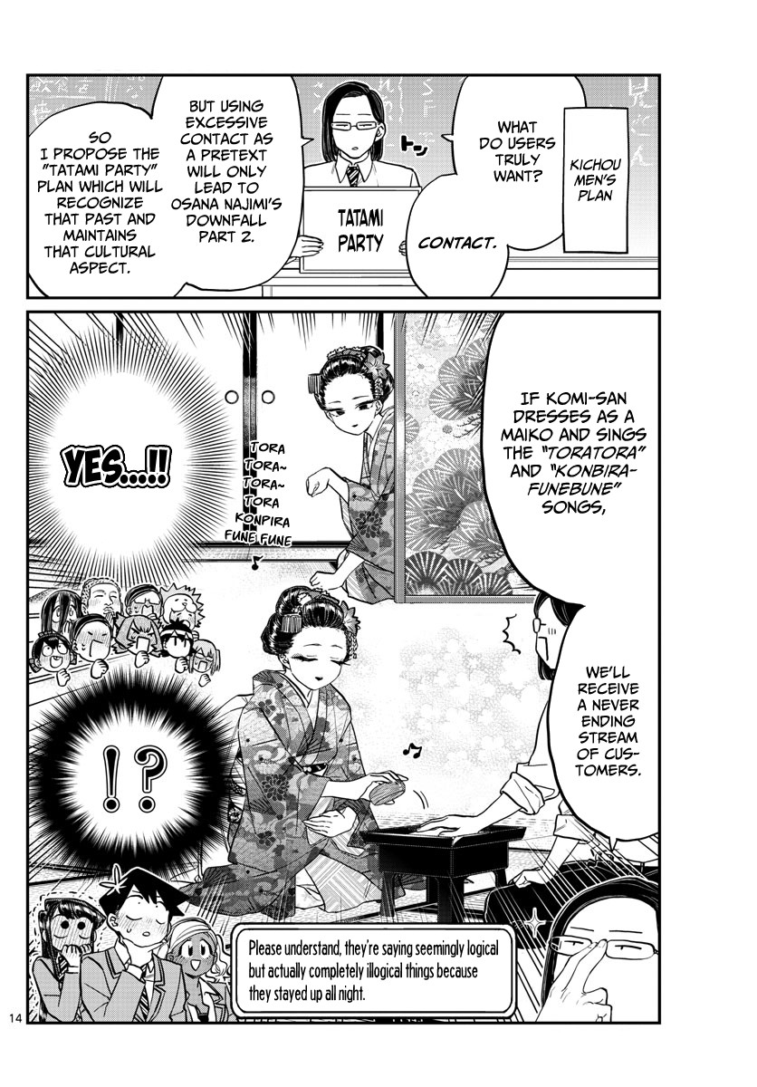 Komi-san wa Komyushou Desu Chapter 220 page 6 - Chapter 220: Winter clothes 2