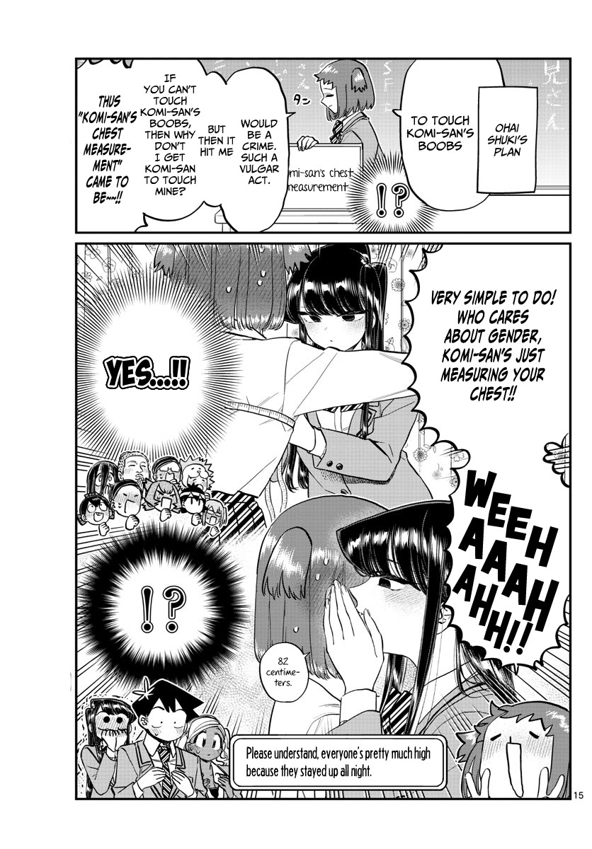 Komi-san wa Komyushou Desu Chapter 220 page 7 - Chapter 220: Winter clothes 2