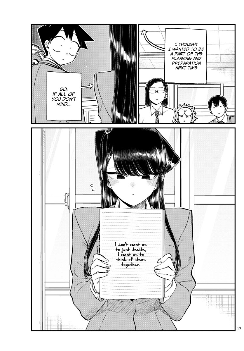 Komi-san wa Komyushou Desu Chapter 220 page 9 - Chapter 220: Winter clothes 2