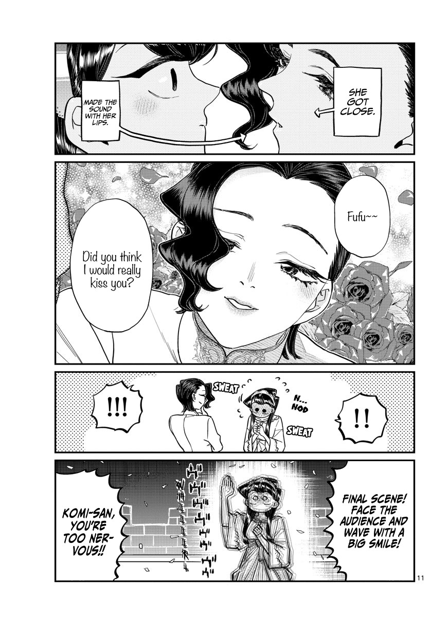 Komi-san wa Komyushou Desu Chapter 221 page 11 - Chapter 221: Practice for the Culture Festival.
