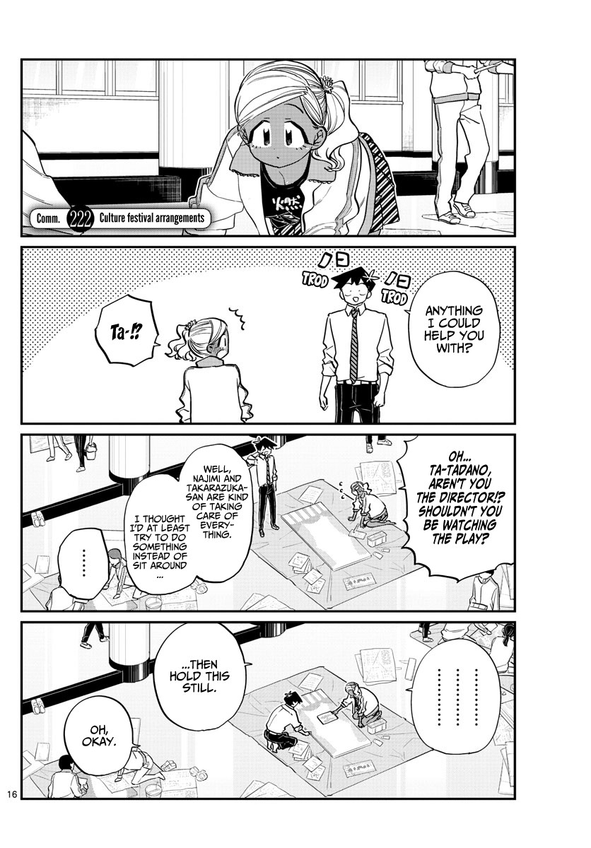Komi-san wa Komyushou Desu Chapter 222 page 1 - Chapter 222: Culture Festival Arrangements