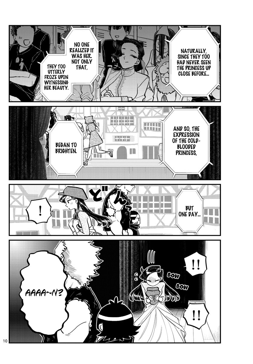 Komi-san wa Komyushou Desu Chapter 223 page 10 - Chapter 223: First day of the Culture festival