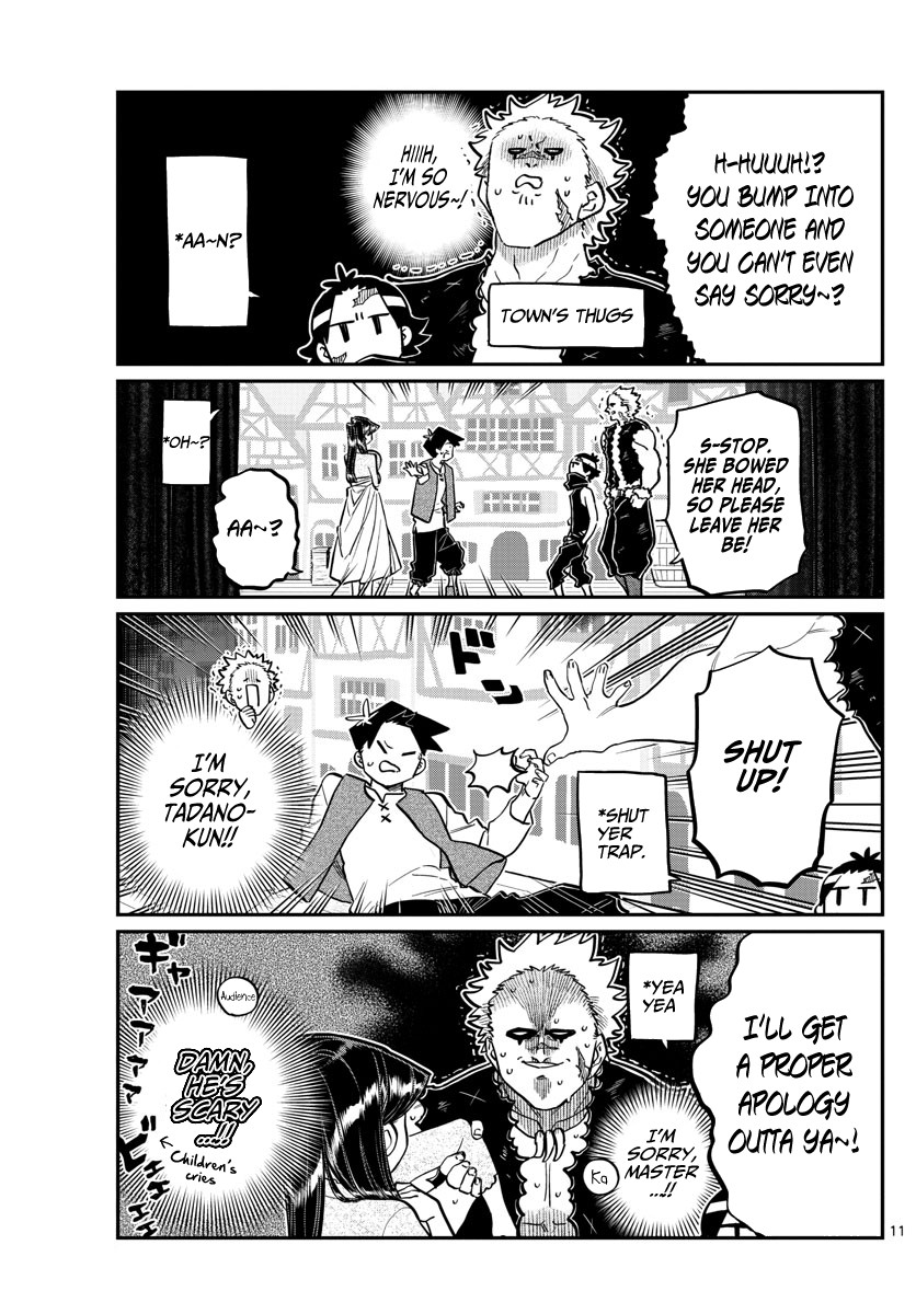 Komi-san wa Komyushou Desu Chapter 223 page 11 - Chapter 223: First day of the Culture festival