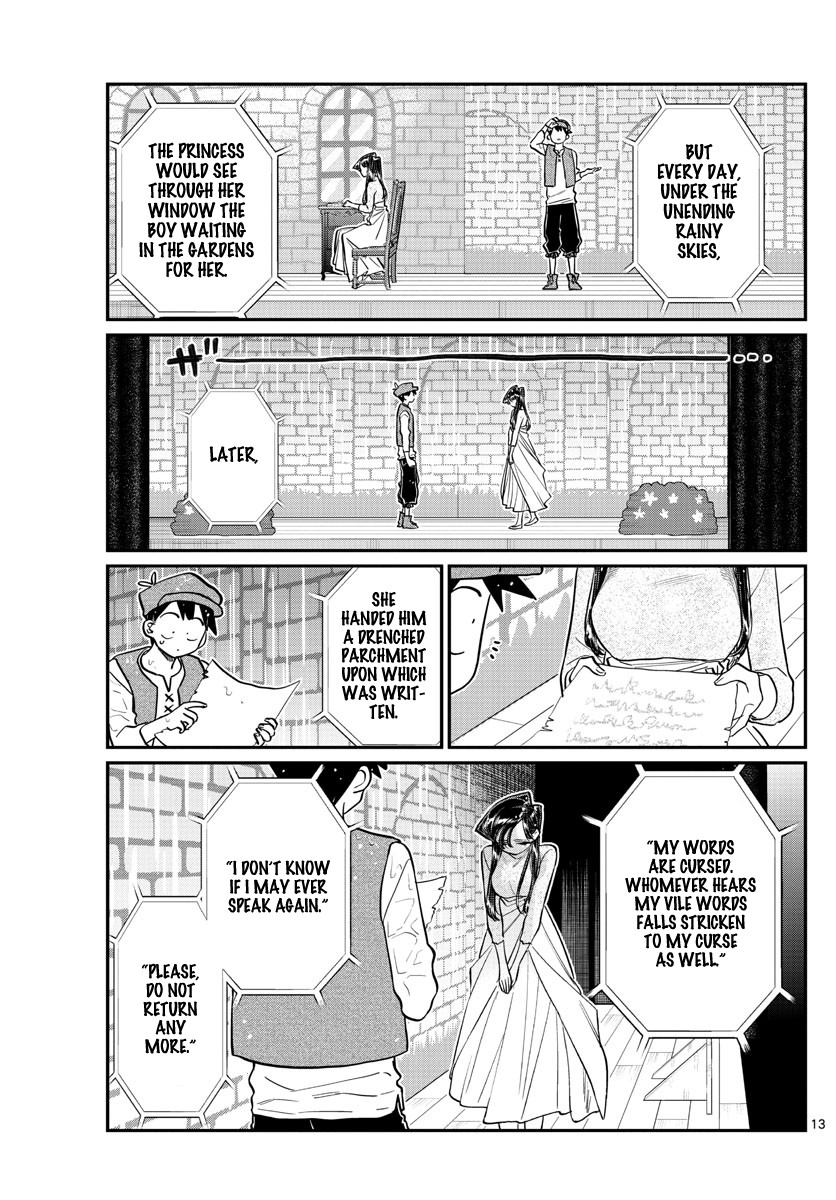 Komi-san wa Komyushou Desu Chapter 223 page 13 - Chapter 223: First day of the Culture festival