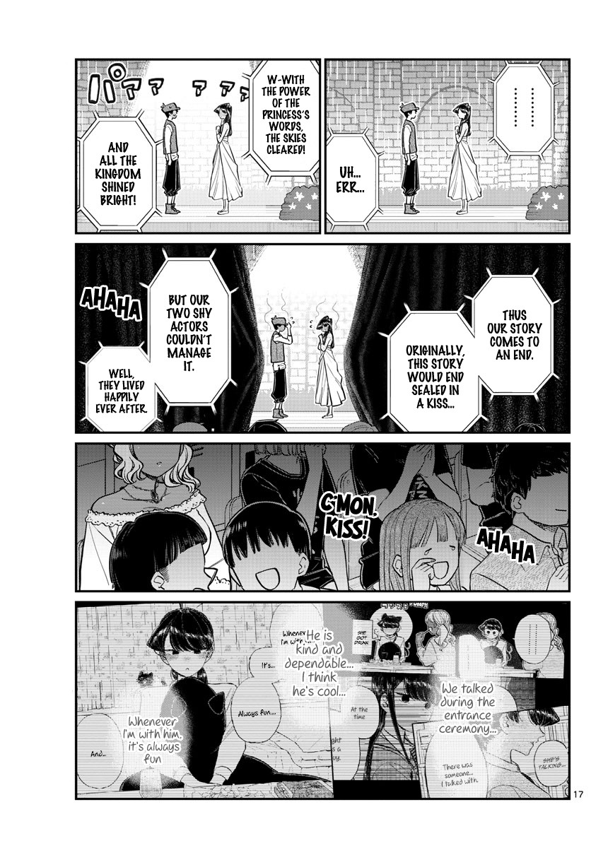 Komi-san wa Komyushou Desu Chapter 223 page 17 - Chapter 223: First day of the Culture festival