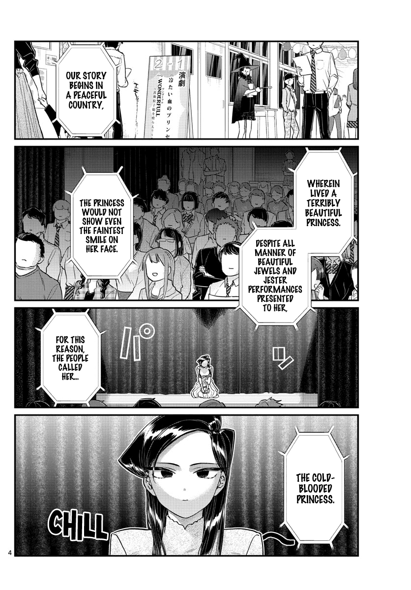 Komi-san wa Komyushou Desu Chapter 223 page 4 - Chapter 223: First day of the Culture festival