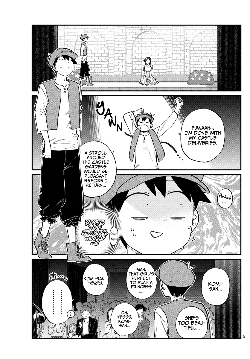 Komi-san wa Komyushou Desu Chapter 223 page 5 - Chapter 223: First day of the Culture festival