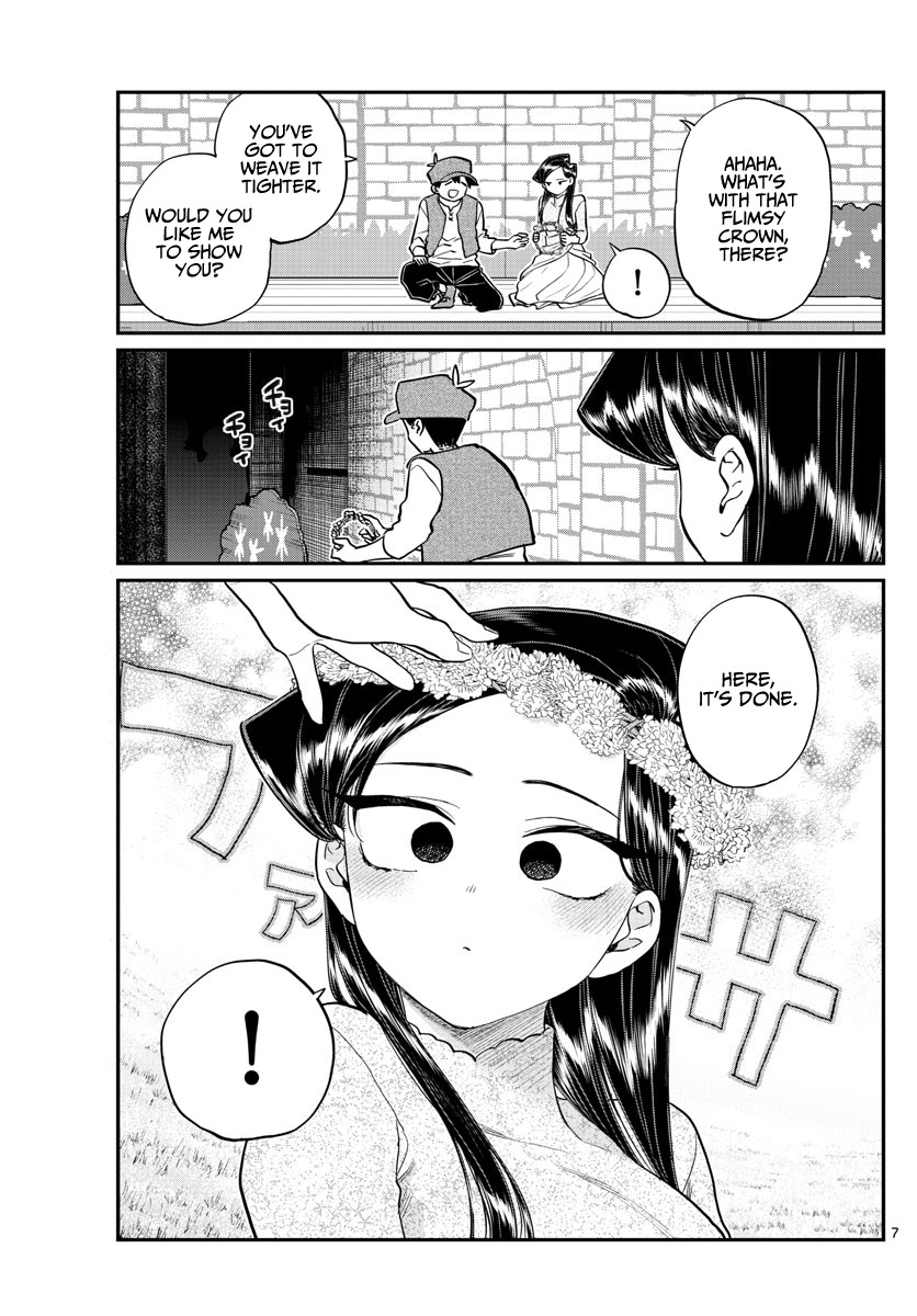 Komi-san wa Komyushou Desu Chapter 223 page 7 - Chapter 223: First day of the Culture festival