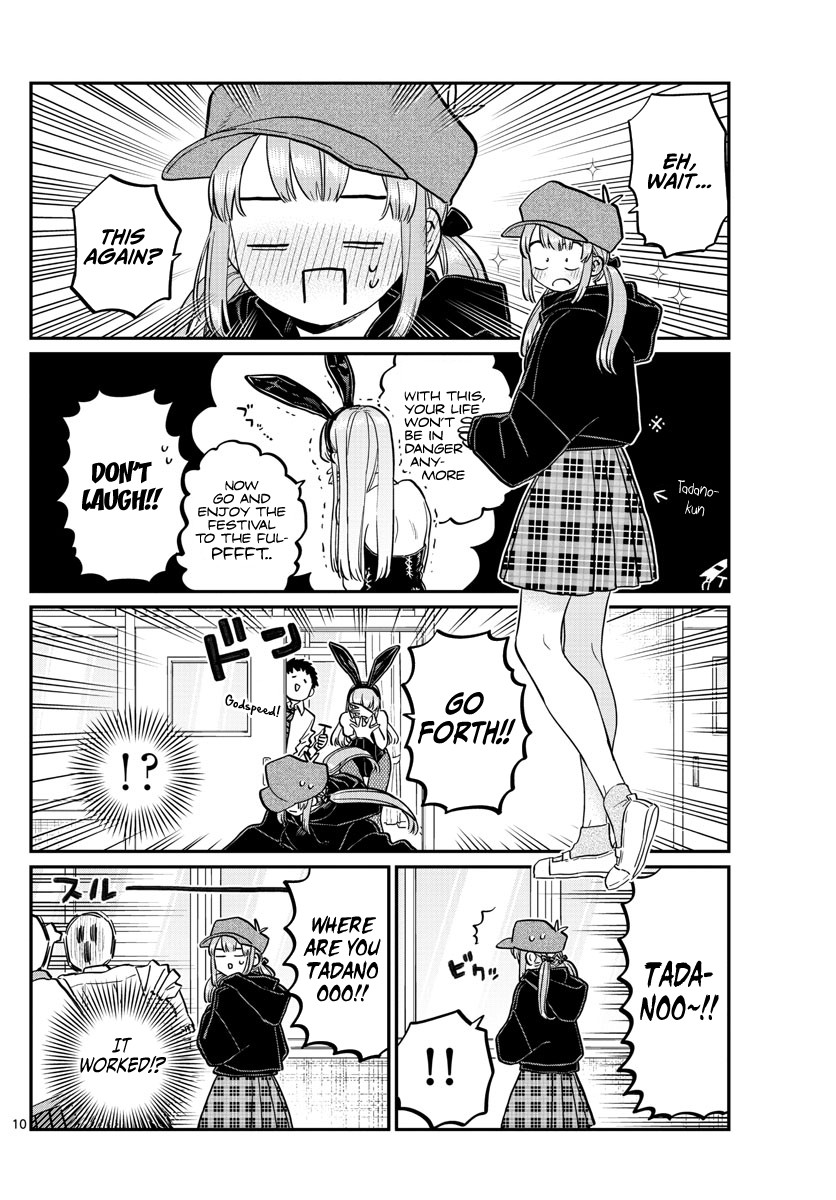 Komi-san wa Komyushou Desu Chapter 224 page 10 - Chapter 224: Wig