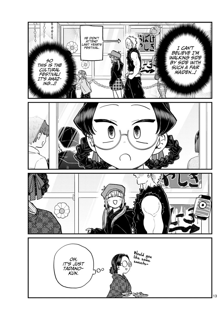 Komi-san wa Komyushou Desu Chapter 224 page 13 - Chapter 224: Wig