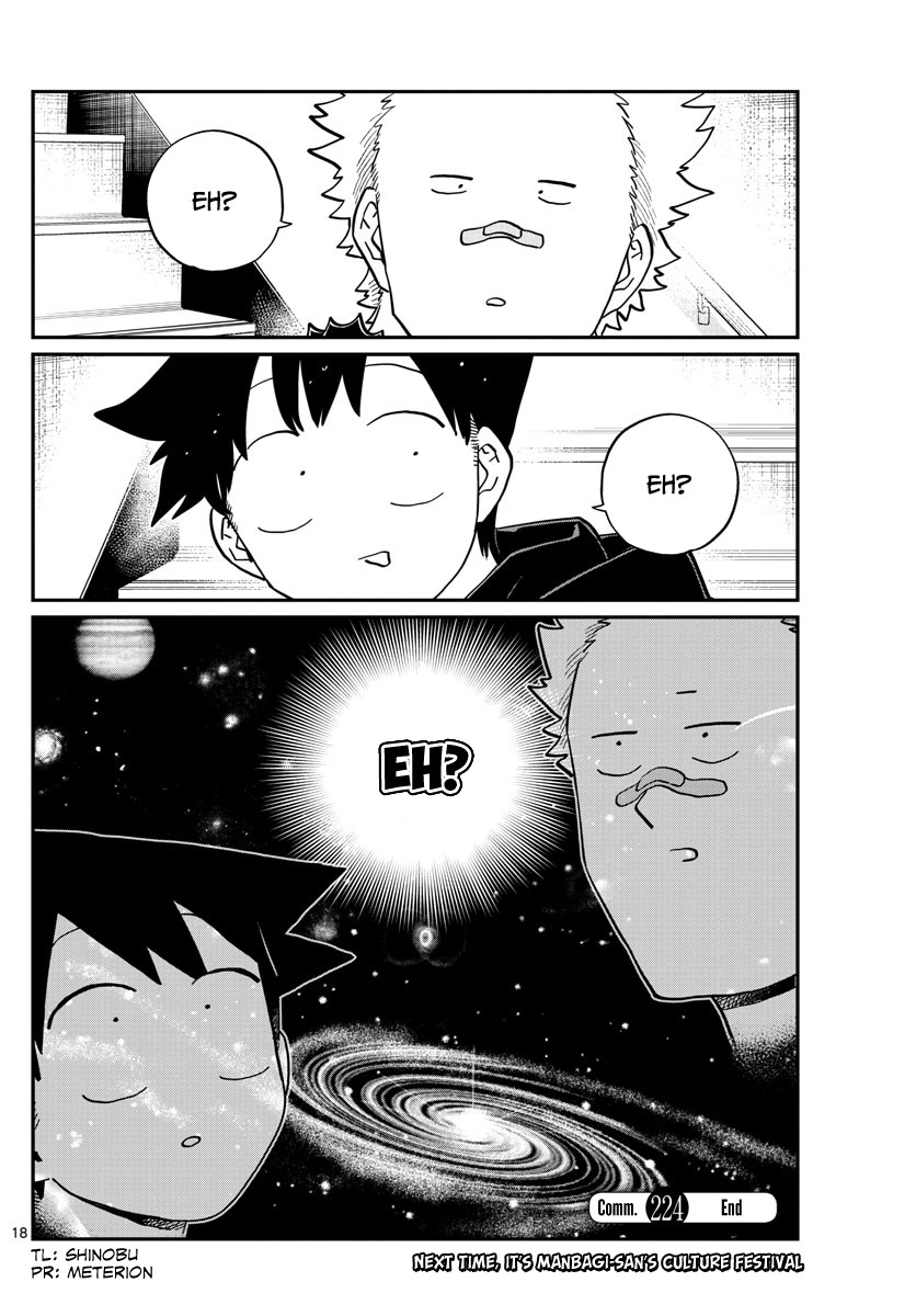 Komi-san wa Komyushou Desu Chapter 224 page 18 - Chapter 224: Wig
