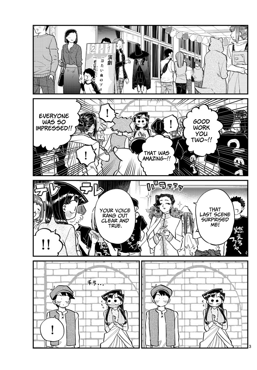 Komi-san wa Komyushou Desu Chapter 224 page 3 - Chapter 224: Wig