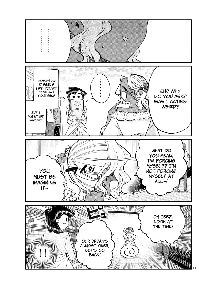 Komi-san wa Komyushou Desu Chapter 225 page 11 - Chapter 225: I'm okay