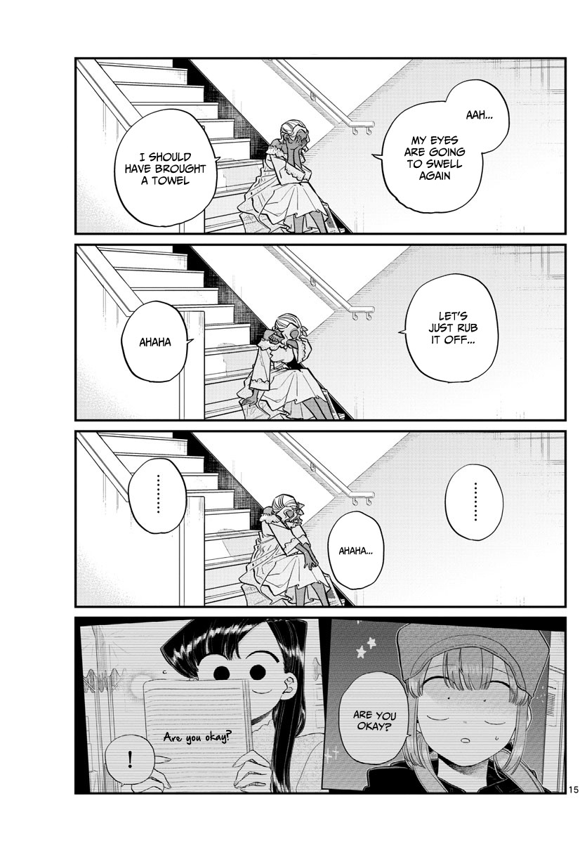 Komi-san wa Komyushou Desu Chapter 225 page 15 - Chapter 225: I'm okay