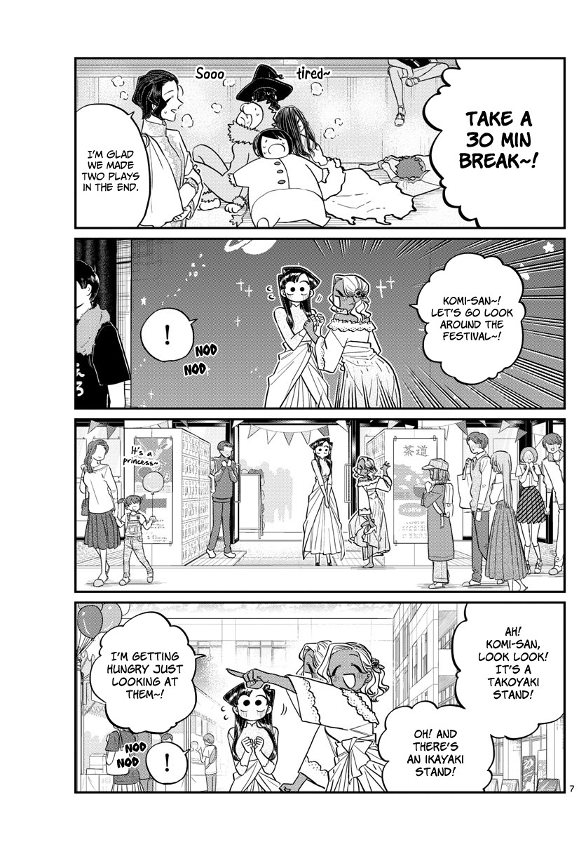 Komi-san wa Komyushou Desu Chapter 225 page 7 - Chapter 225: I'm okay