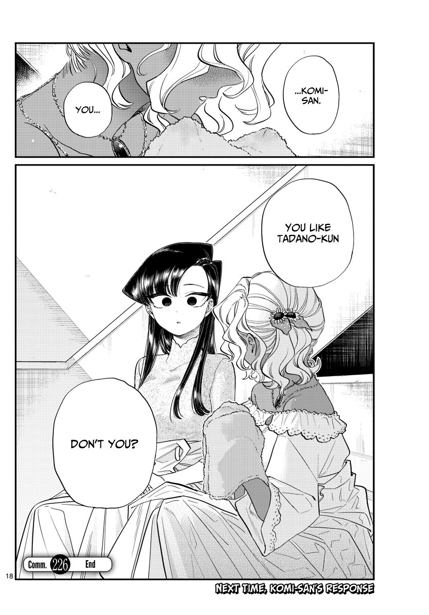 Komi-san wa Komyushou Desu Chapter 226 page 17 - Chapter 226: Someone like me