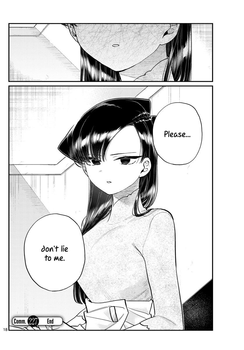 Komi-san wa Komyushou Desu Chapter 227 page 18 - Chapter 227: Of Course